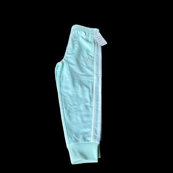 Adidas Girls 2 Piece Track Suit Mint Green Size 4 NWT - Picture 8 of 13